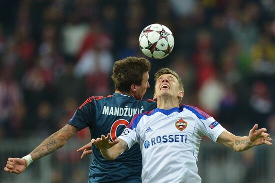 UEFA Champions League. Bayern Munich vs. CSKA Moscow
