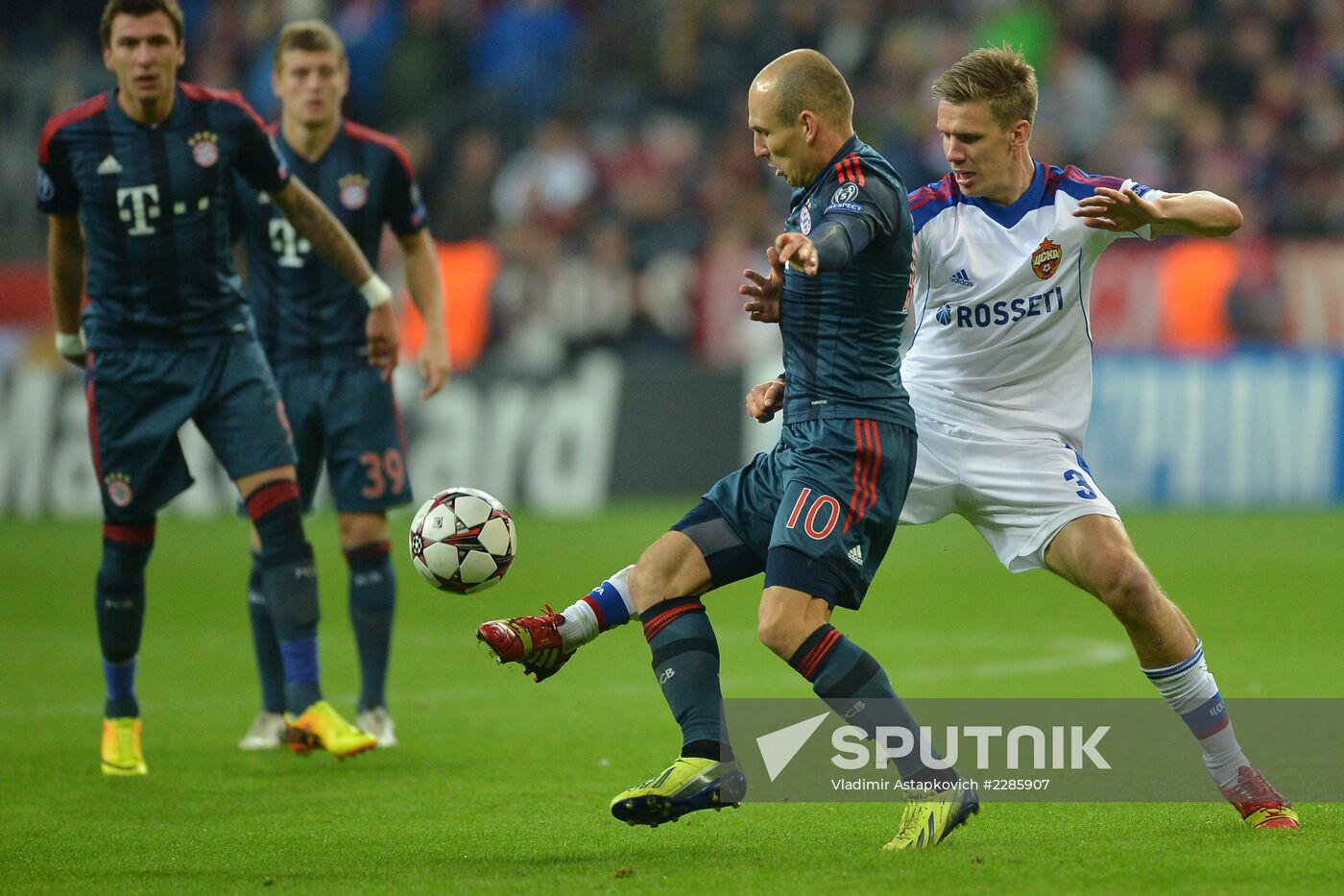 UEFA Champions League. Bayern Munich vs. CSKA Moscow