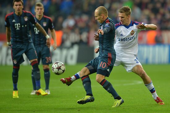 UEFA Champions League. Bayern Munich vs. CSKA Moscow