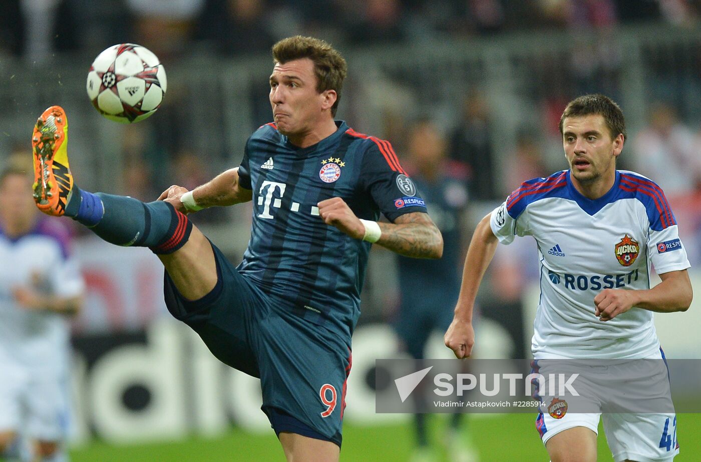 UEFA Champions League. Bayern Munich vs. CSKA Moscow