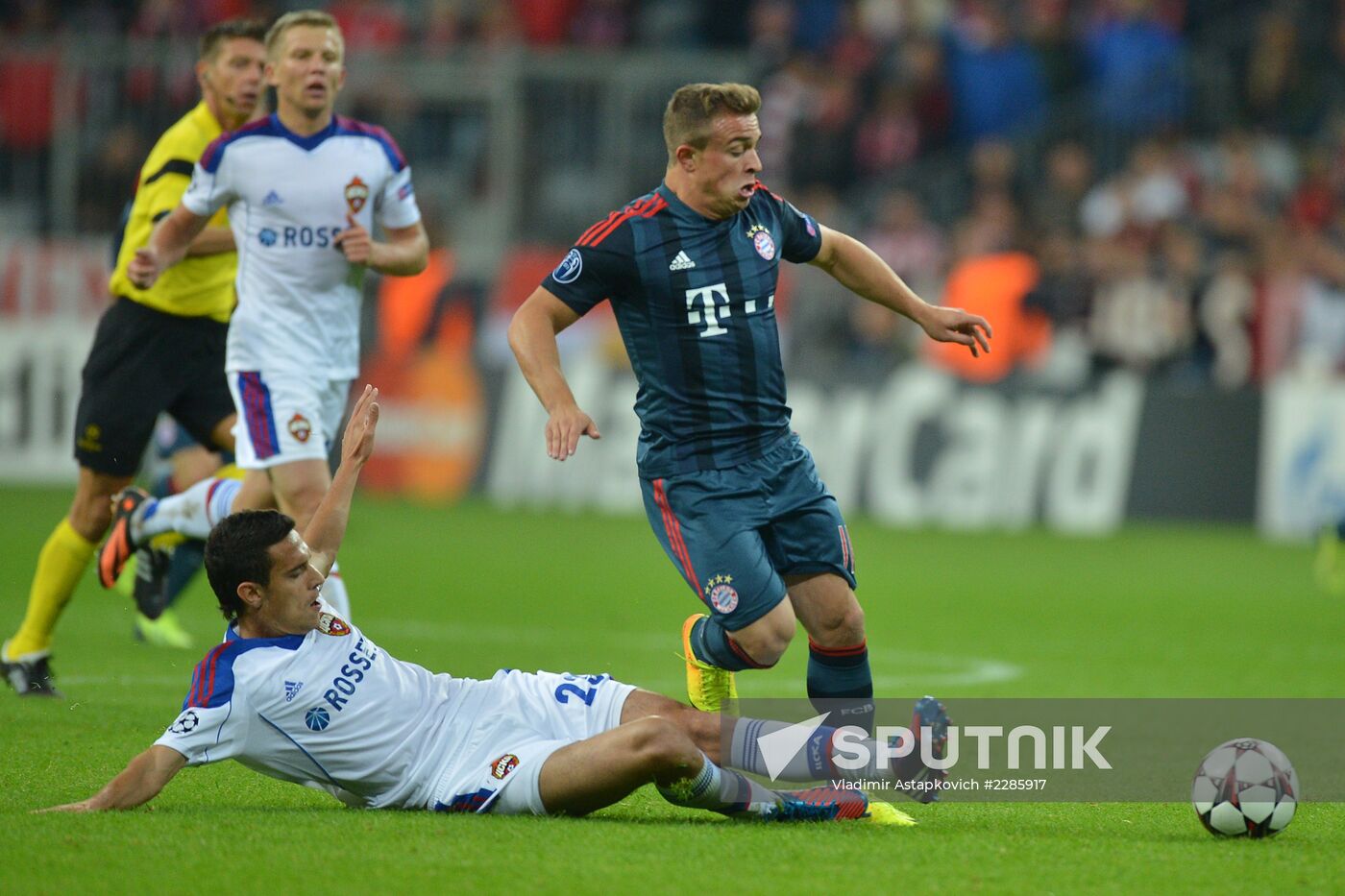UEFA Champions League. Bayern Munich vs. CSKA Moscow