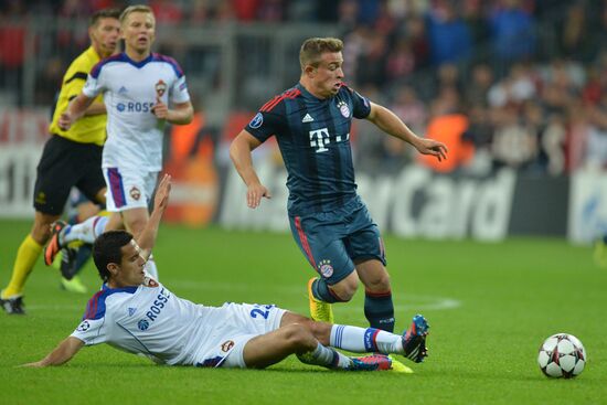 UEFA Champions League. Bayern Munich vs. CSKA Moscow