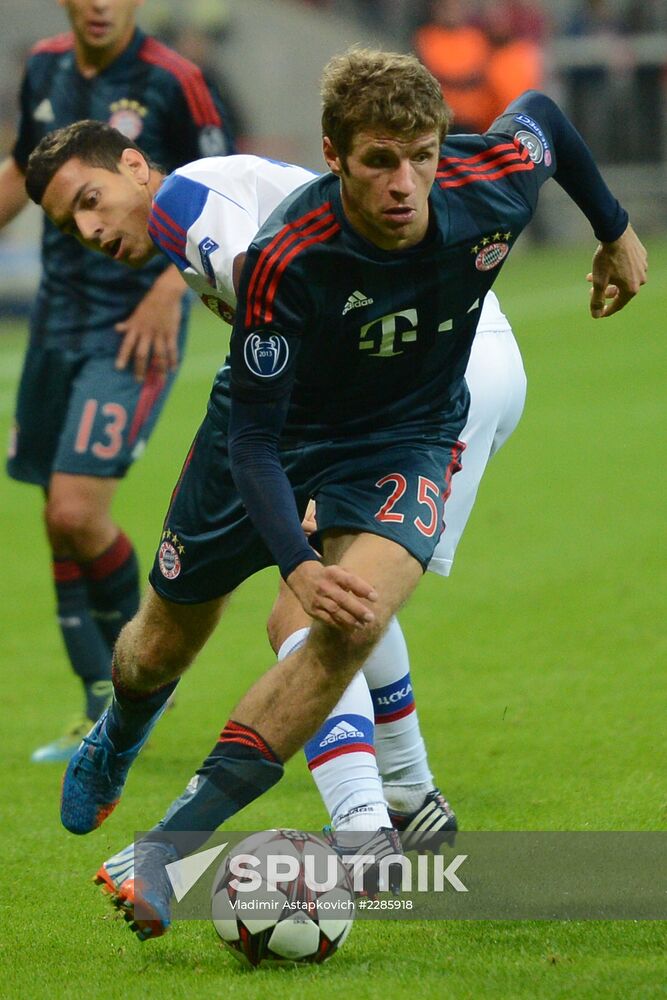 UEFA Champions League. Bayern Munich vs. CSKA Moscow