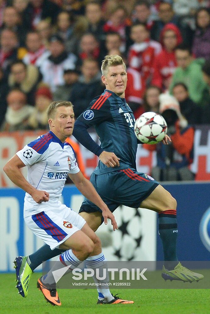 UEFA Champions League. Bayern Munich vs. CSKA Moscow