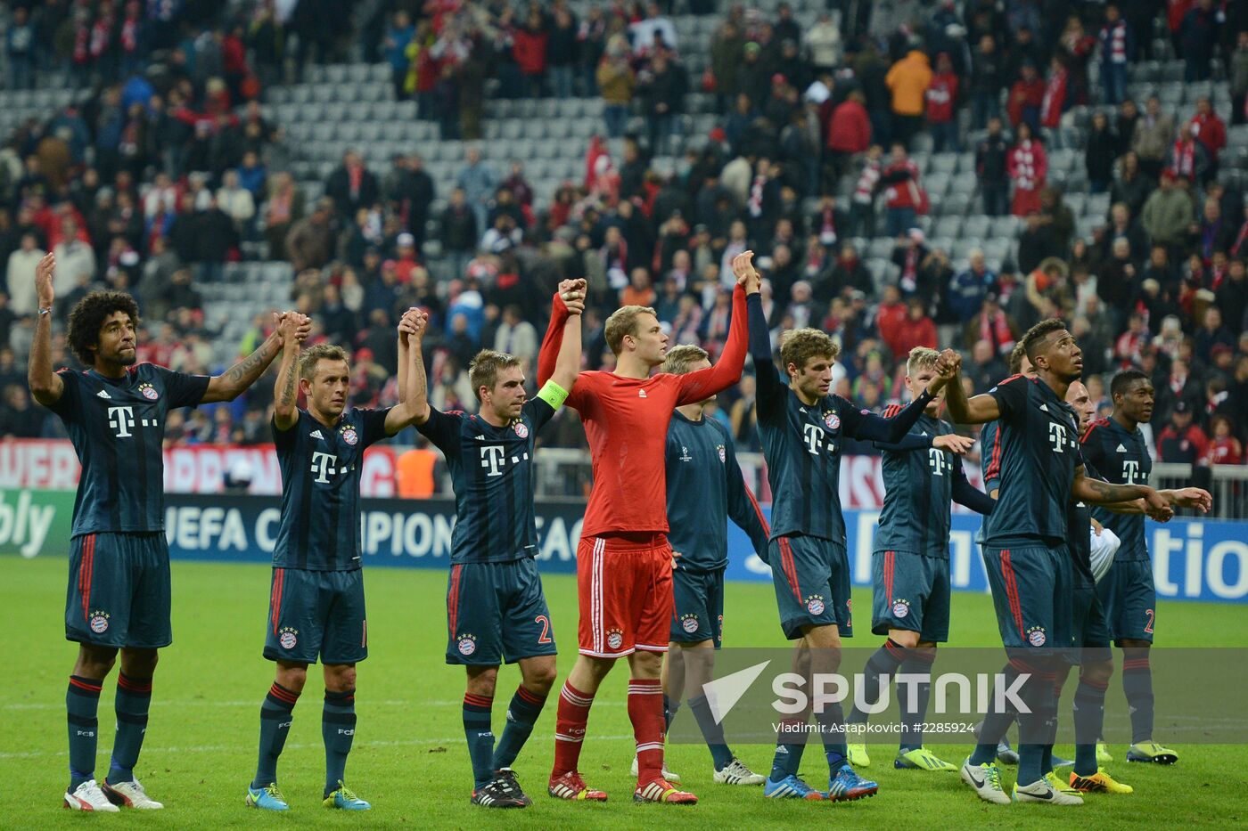 UEFA Champions League. Bayern Munich vs. CSKA Moscow