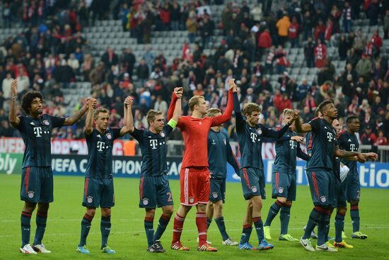 UEFA Champions League. Bayern Munich vs. CSKA Moscow