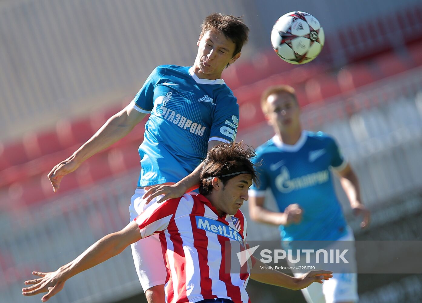 Football. Junior Champions League. Atletico vs. Zenit