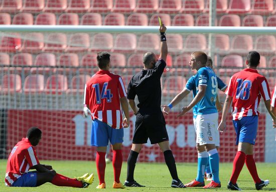 Football. Junior Champions League. Atletico vs. Zenit