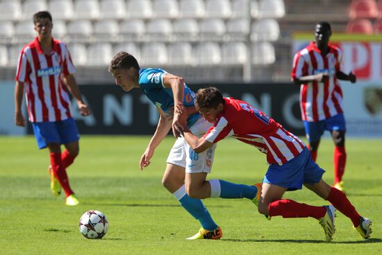 Football. Junior Champions League. Atletico vs. Zenit