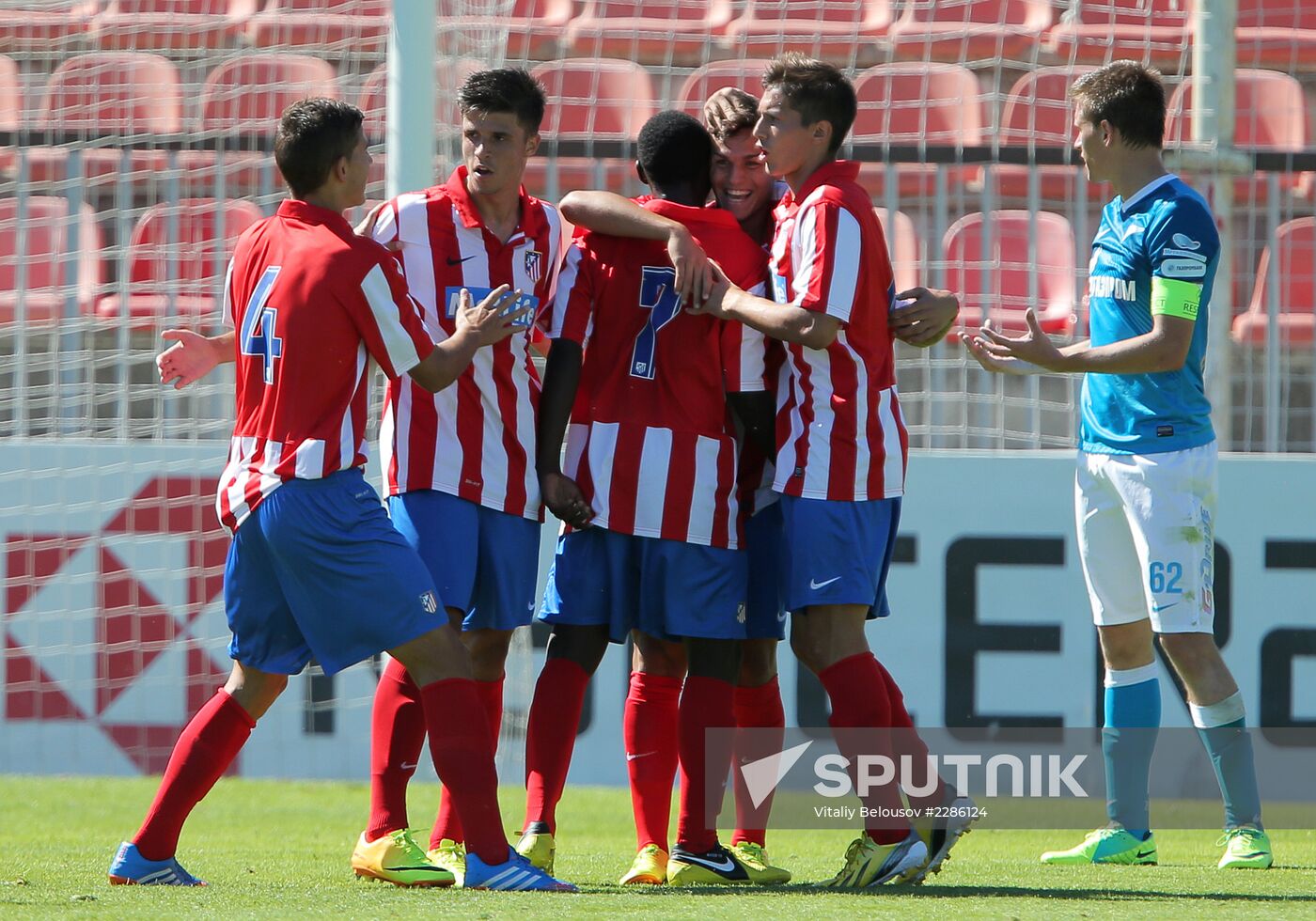 Football. Junior Champions League. Atletico vs. Zenit