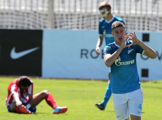 Football. Junior Champions League. Atletico vs. Zenit