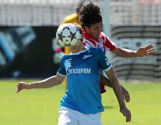 Football. Junior Champions League. Atletico vs. Zenit