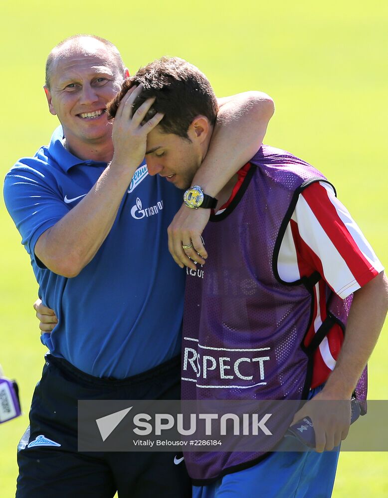 Football. Junior Champions League. Atletico vs. Zenit