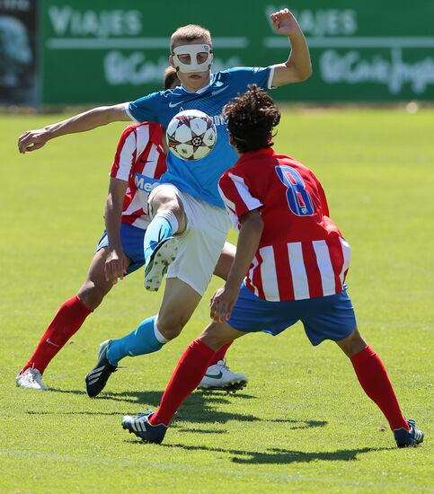 Football. Junior Champions League. Atletico vs. Zenit