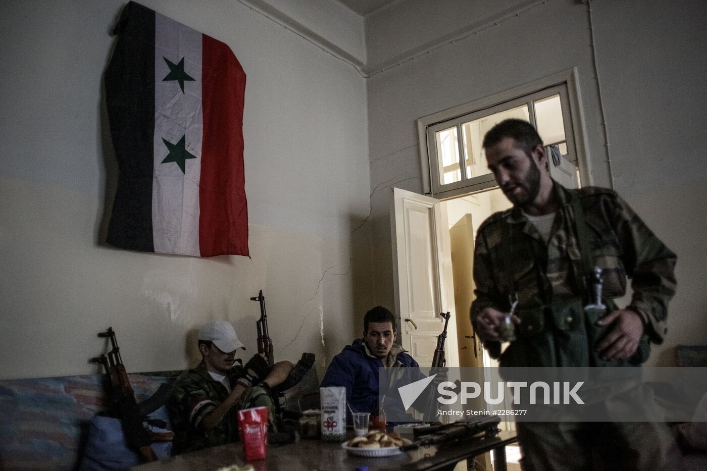 Situation in Syrian town of Maaloula
