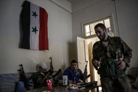 Situation in Syrian town of Maaloula