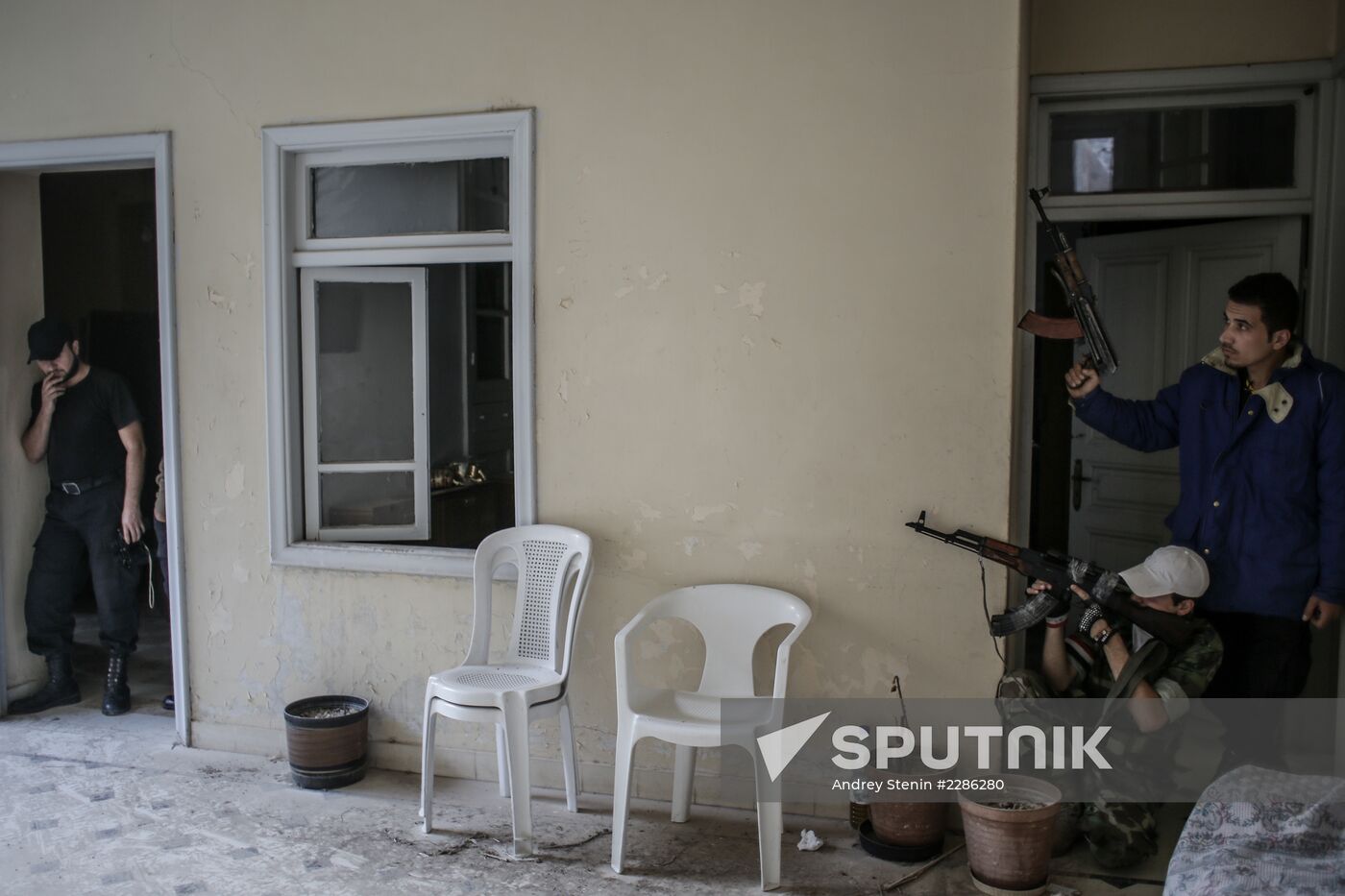 Situation in Syrian town of Maaloula