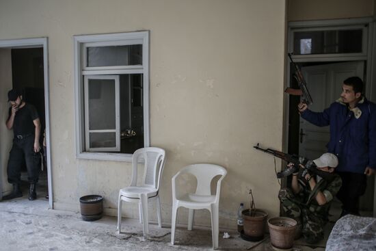 Situation in Syrian town of Maaloula