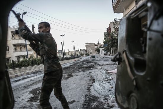 Situation in Syrian town of Maaloula