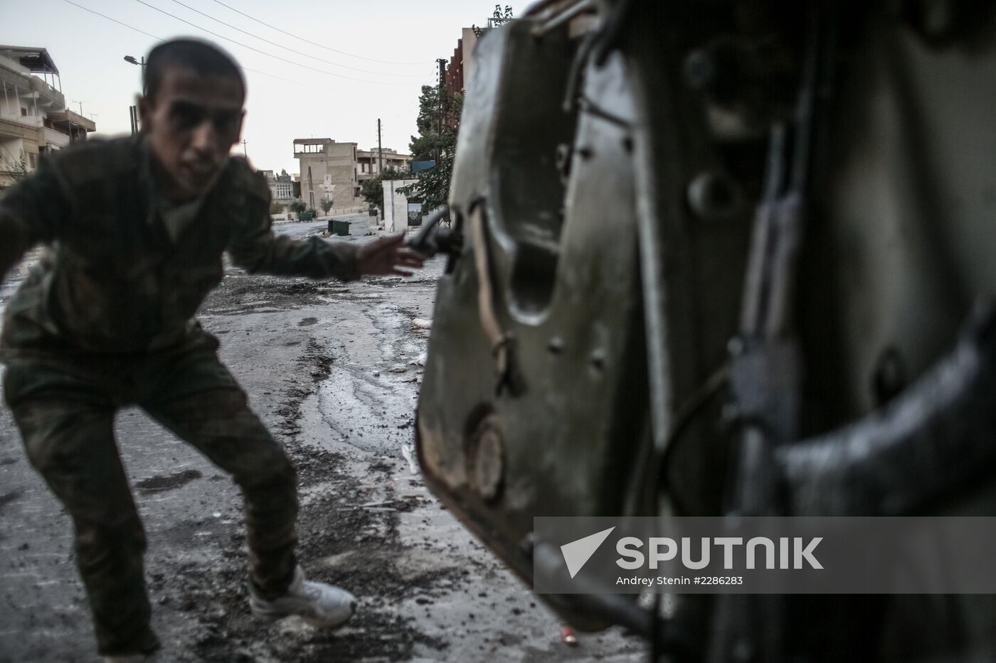 Situation in Syrian town of Maaloula