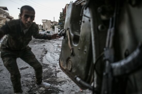 Situation in Syrian town of Maaloula