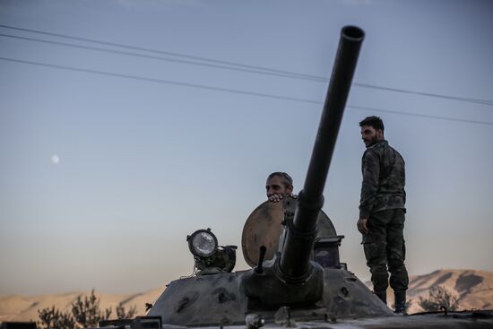 Situation in Syrian town of Maaloula