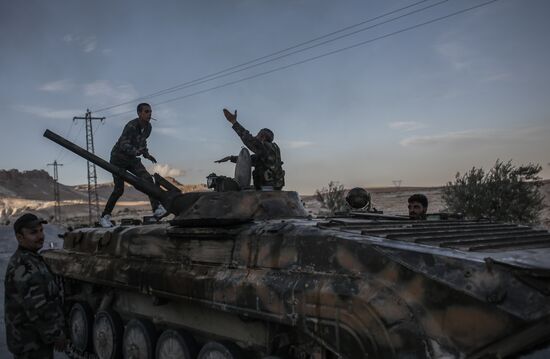 Situation in Syrian town of Maaloula