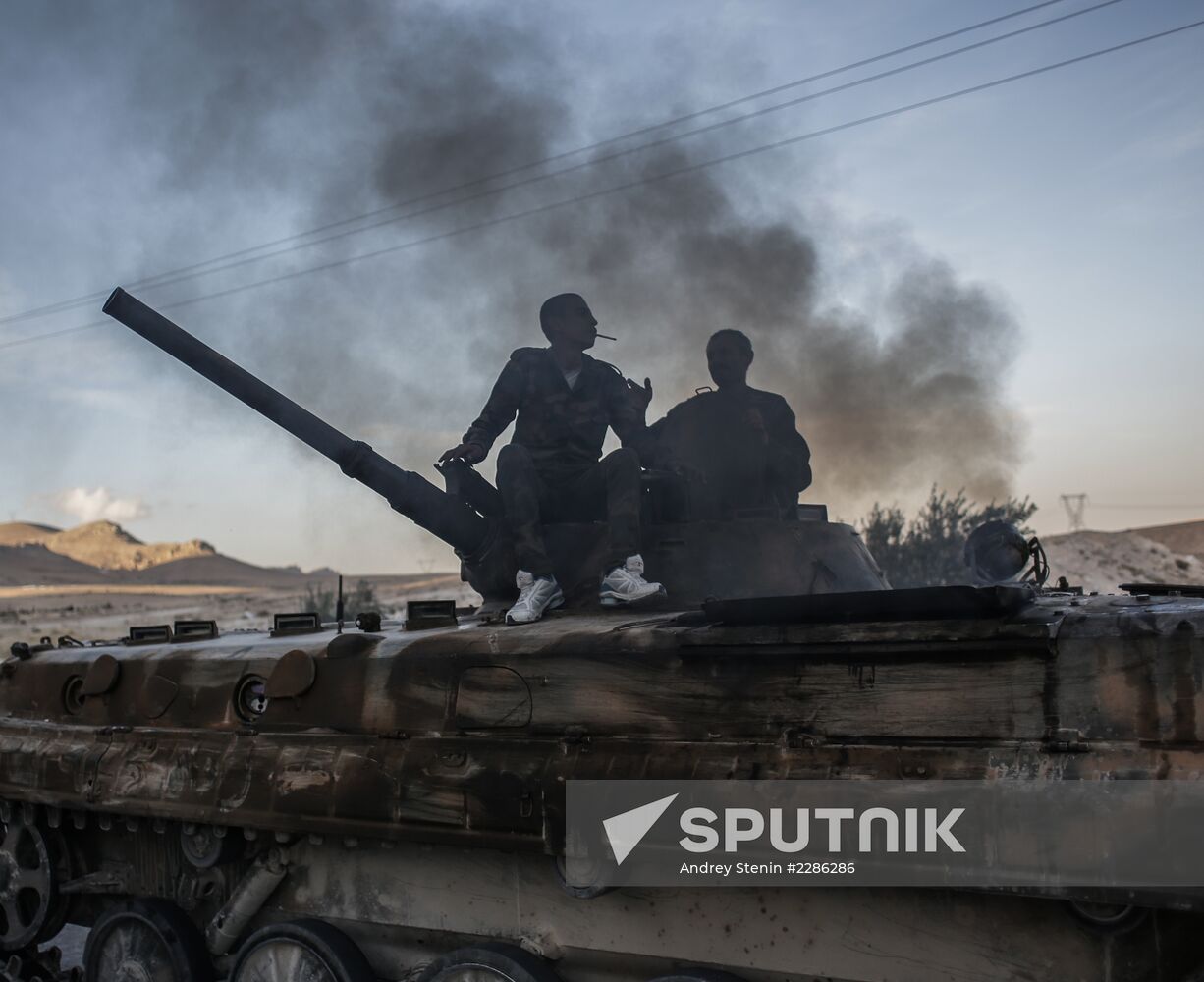 Situation in Syrian town of Maaloula