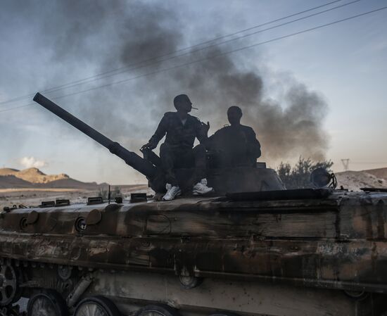 Situation in Syrian town of Maaloula
