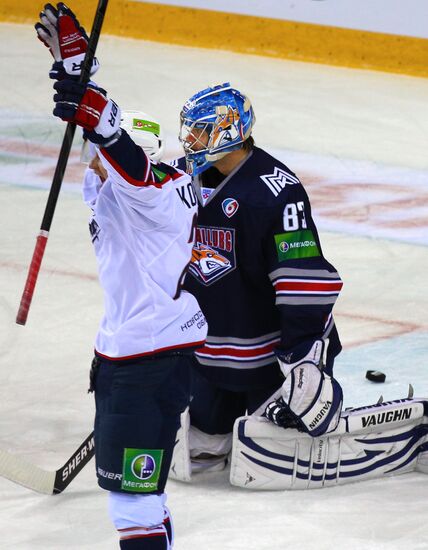 Kontinental Hockey League. Metallurg Magnitogorsk vs. Sibir