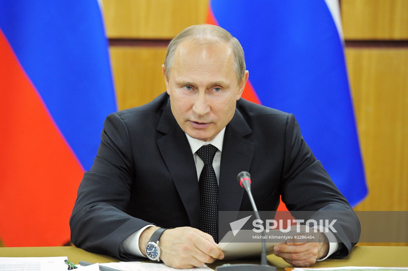 Vladimir Putin's working visit to Izhevsk