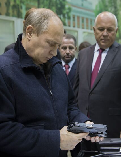 Vladimir Putin's working visit to Izhevsk