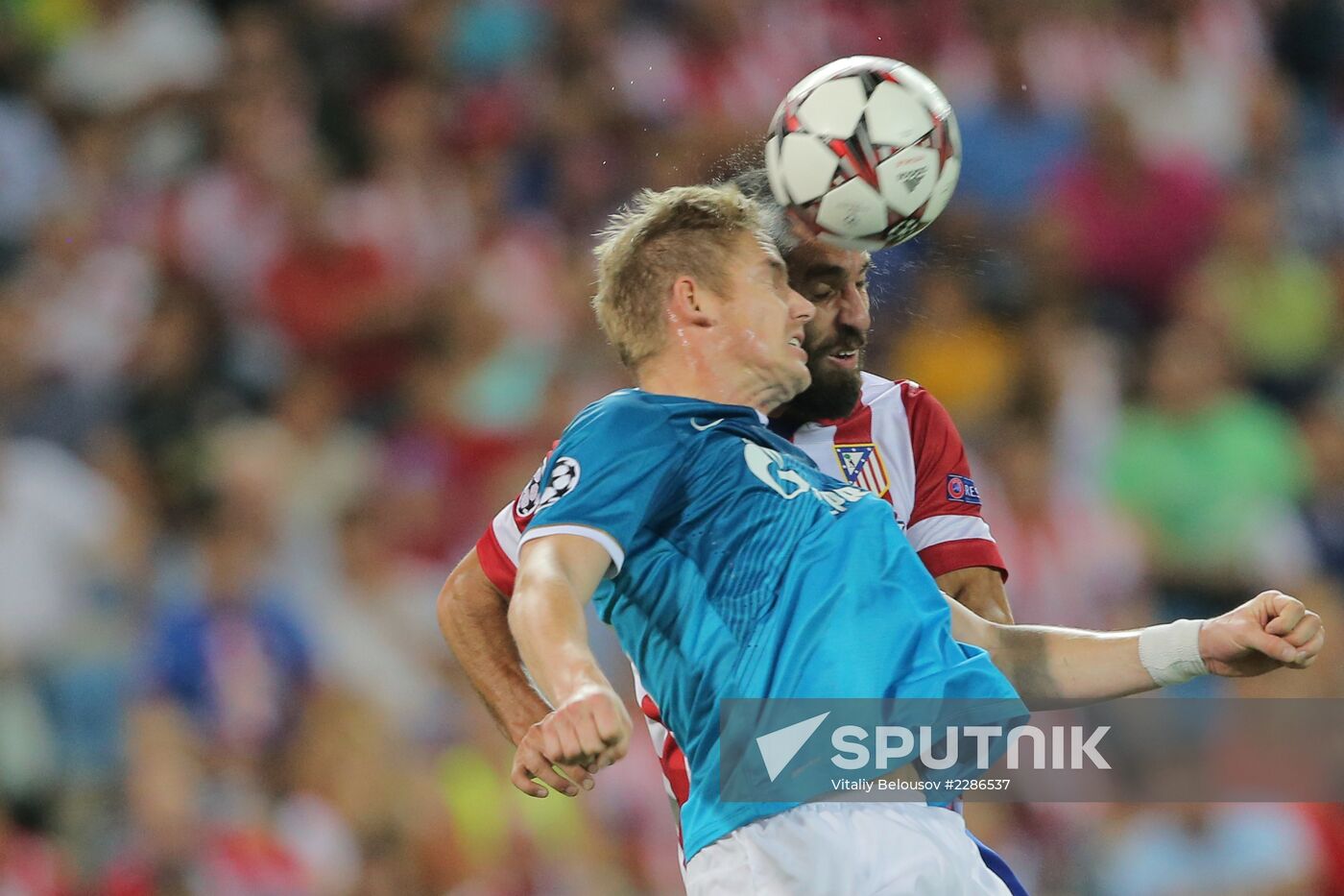 Football Champions League. Atletico - Zenit