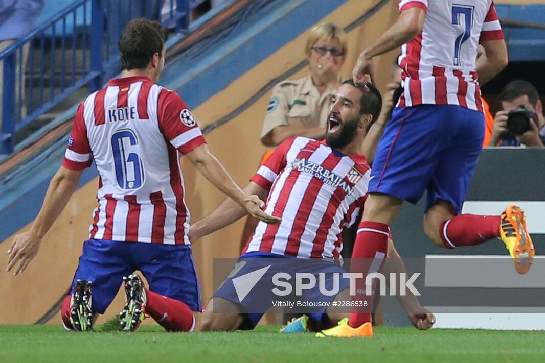 Football Champions League. Atletico - Zenit