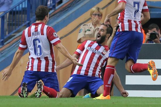 Football Champions League. Atletico - Zenit