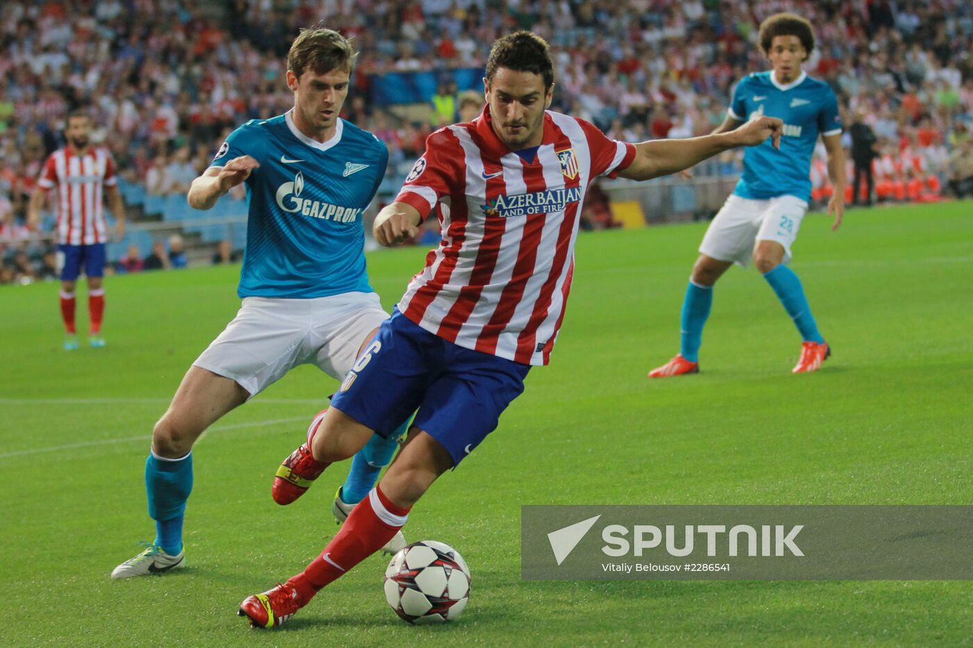 Football Champions League. Atletico - Zenit