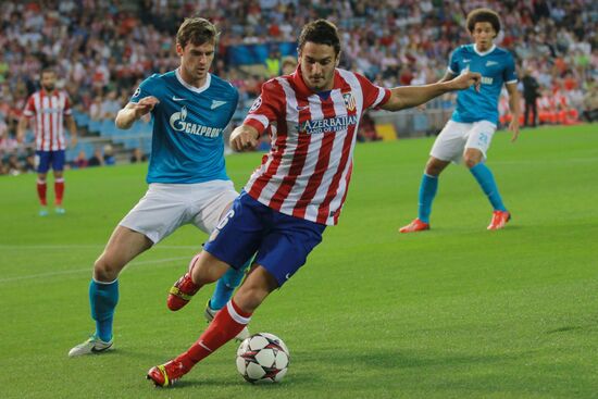 Football Champions League. Atletico - Zenit