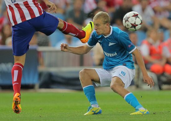 Football Champions League. Atletico - Zenit
