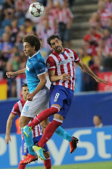Football Champions League. Atletico - Zenit