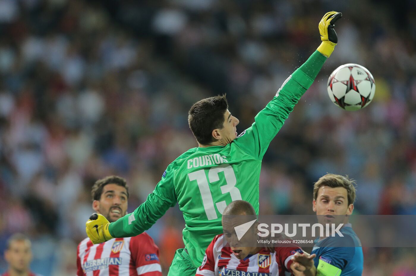 Football Champions League. Atletico - Zenit