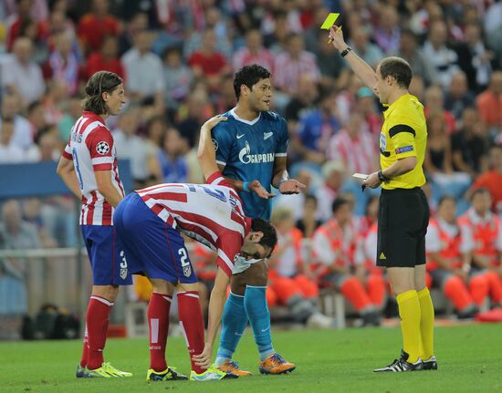 Football Champions League. Atletico - Zenit