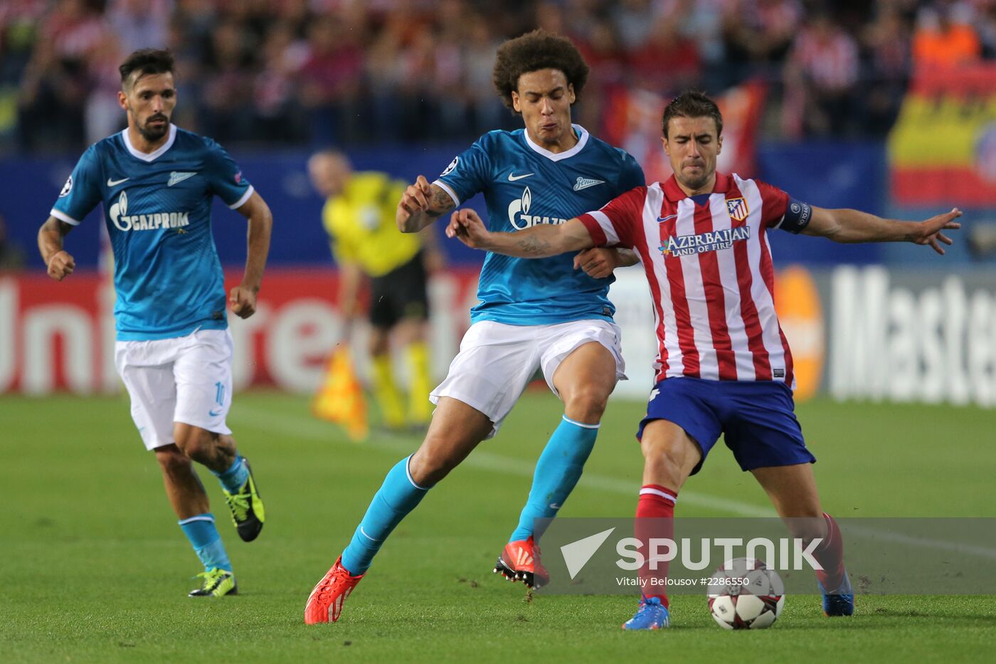 Football Champions League. Atletico - Zenit