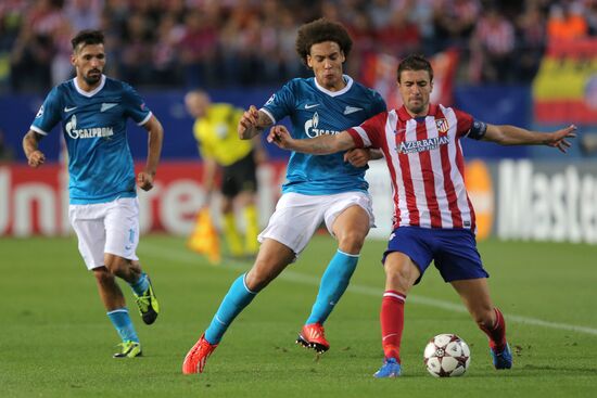 Football Champions League. Atletico - Zenit
