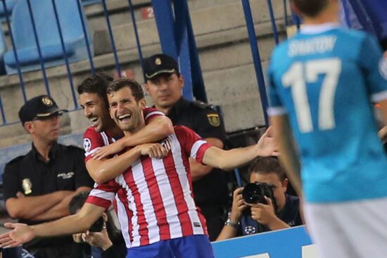 Football Champions League. Atletico - Zenit