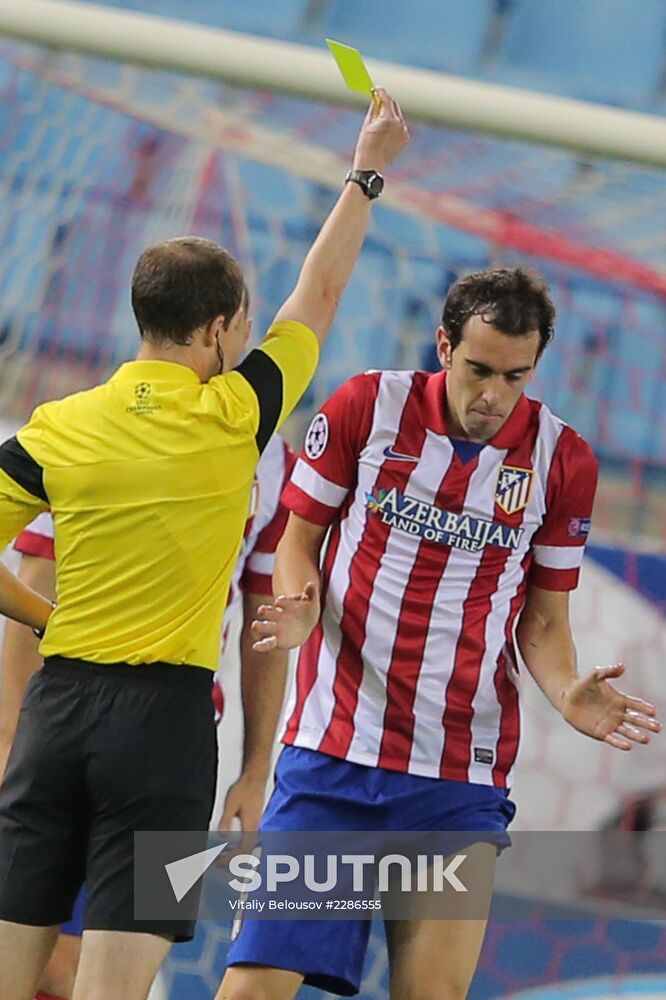 Football Champions League. Atletico - Zenit