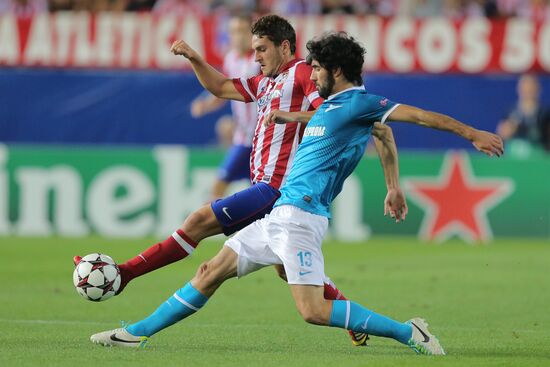 Football Champions League. Atletico - Zenit