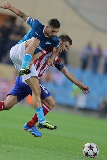 Football Champions League. Atletico - Zenit