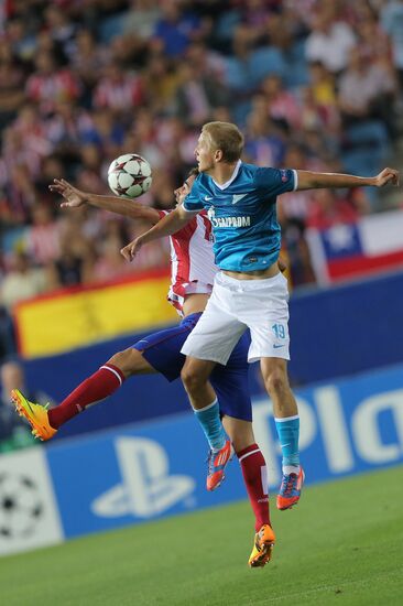 Football Champions League. Atletico - Zenit