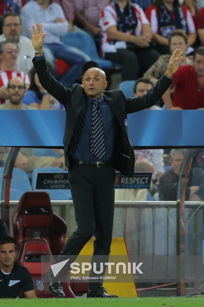 Football Champions League. Atletico - Zenit