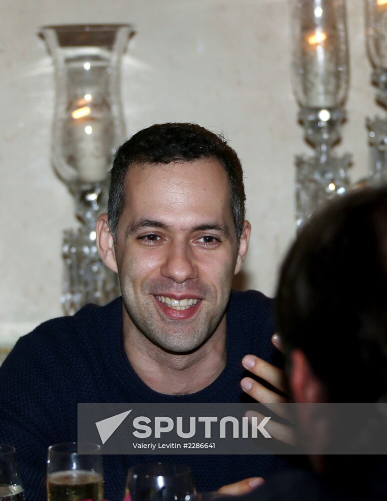 Vadim Zakharov's exhibition kick-off dinner